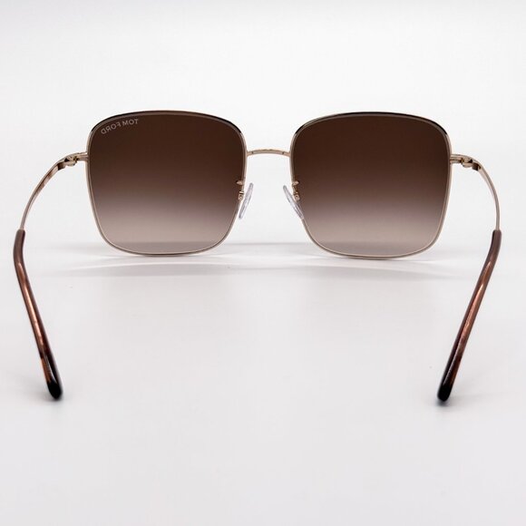 NEW TOM FORD TF894/K 28F SQUARE WOMEN SUNGLASSES FT0894/S 28F - Picture 6 of 12